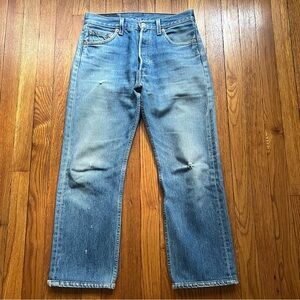 Vtg Levi’s 501xx Jeans Size W 30 Indigo